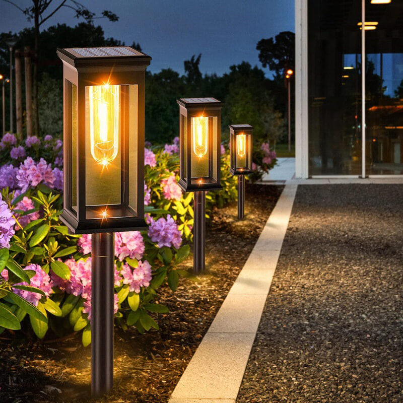 Rovux Solarlampen für Gartenwege