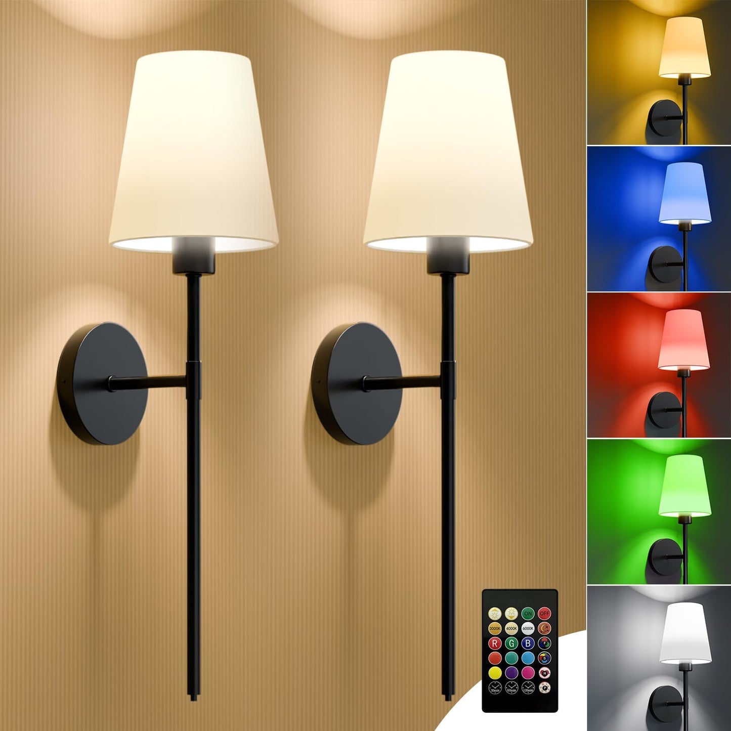 Magische Wandlampen ohne Kabel