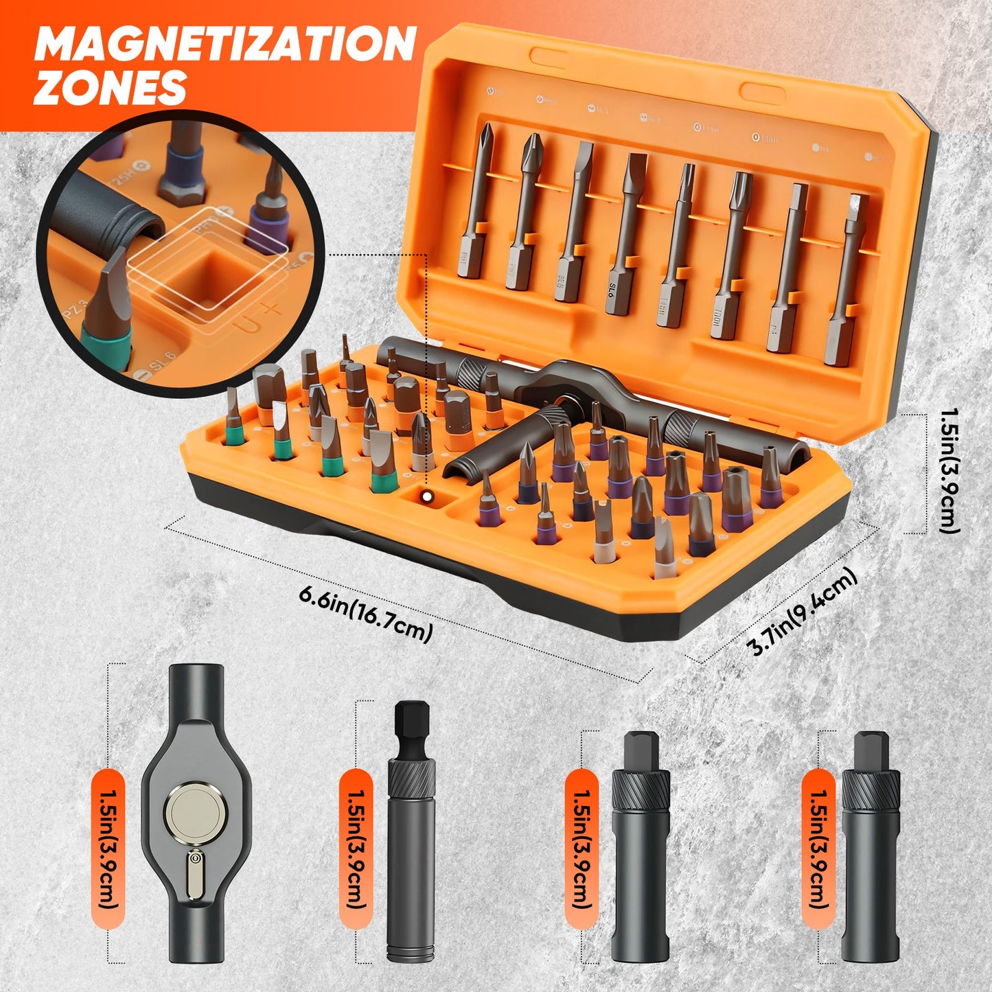 Magnetischer Schraubendreher-Spaß