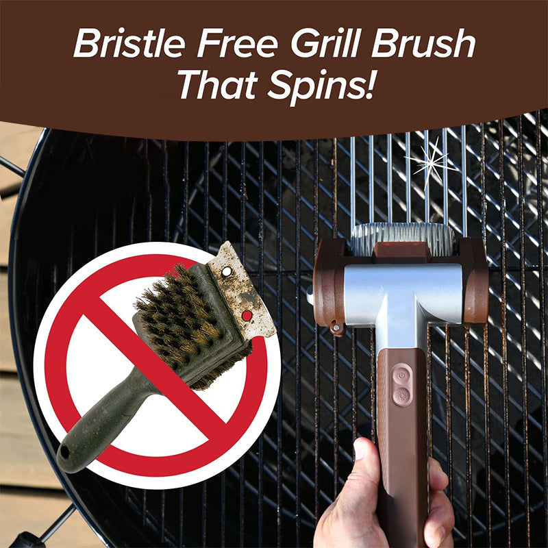 Elektrischer Grillreiniger ohne Borsten