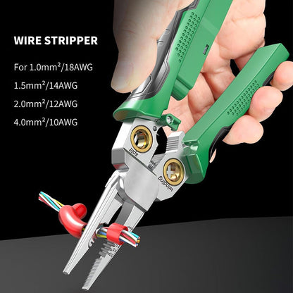 Rovux 8-in-1 Spannungsprüfer- und Abisolierzange