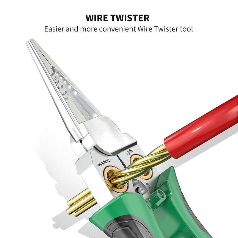 Rovux 8-in-1 Spannungsprüfer- und Abisolierzange