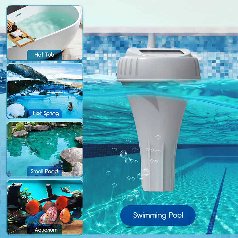 Rovux Kabelloses Pool-Thermometer