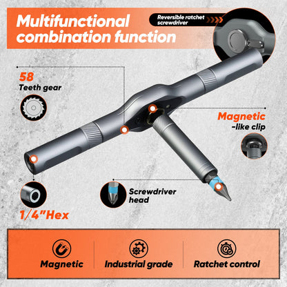 Magnetischer Schraubendreher-Spaß